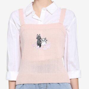 Studio Ghibli Kiki's Delivery Service Jiji & Lily Girls Knit Cami